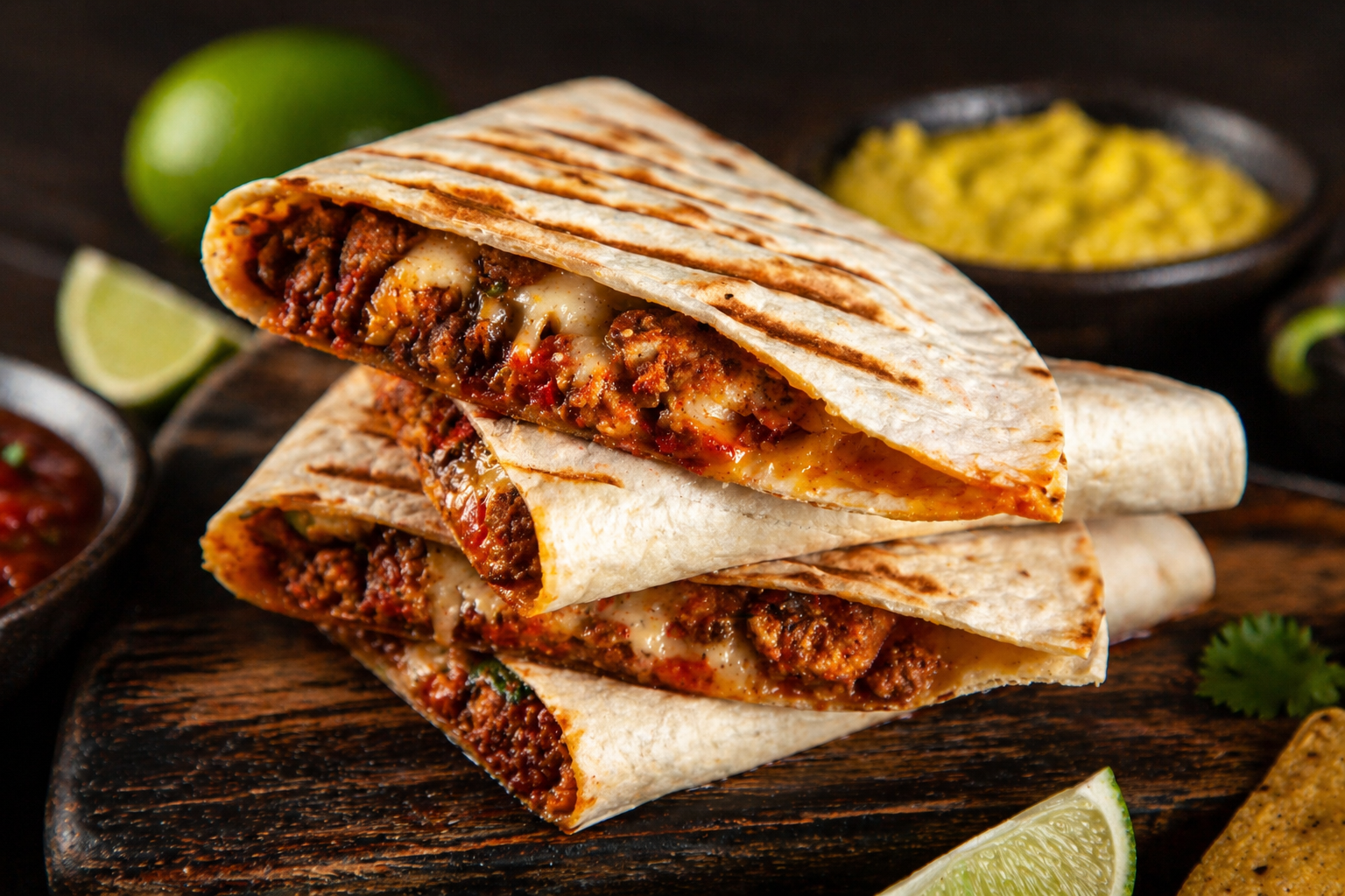 Barbecue Chicken Quesadillas