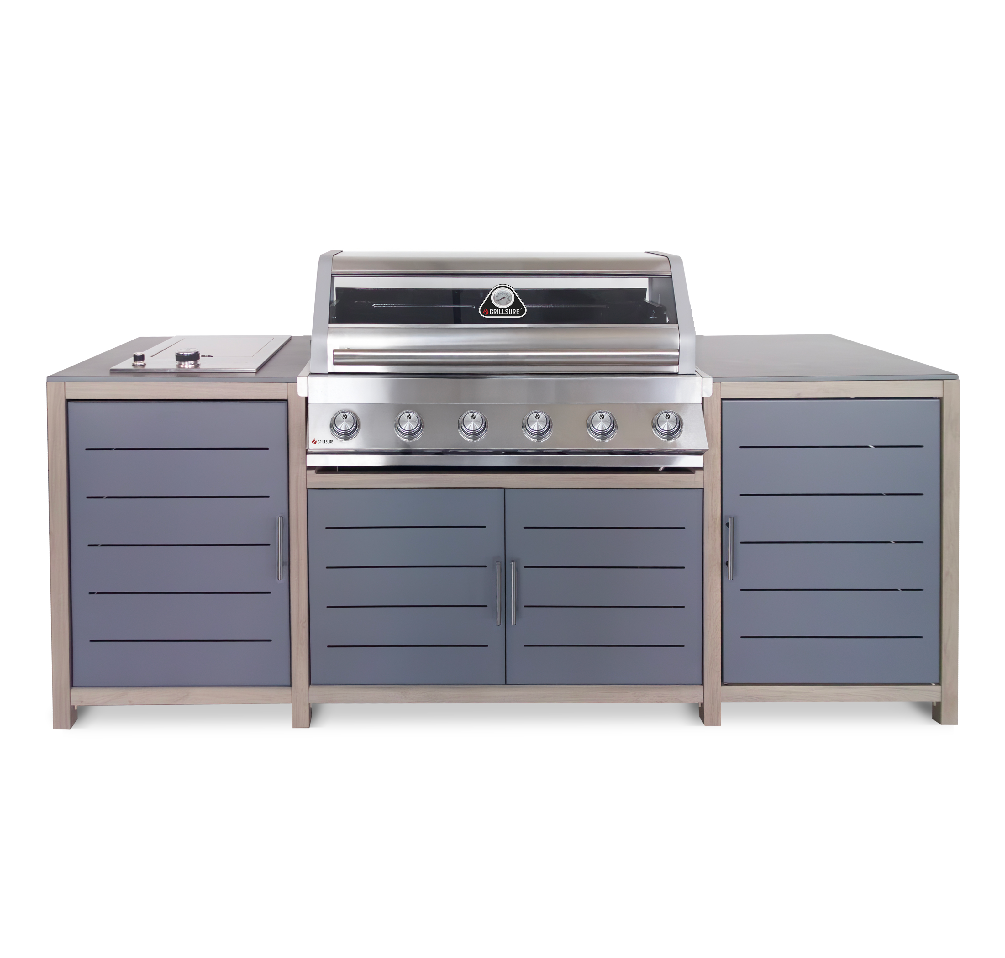 Sanctuary Birch 6 Burner Deluxe Outdoor Kitchen