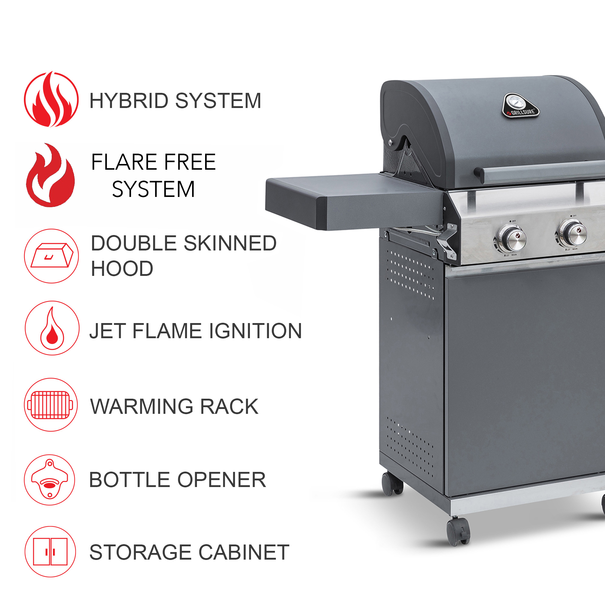 Classic 2 Burner Barbecue