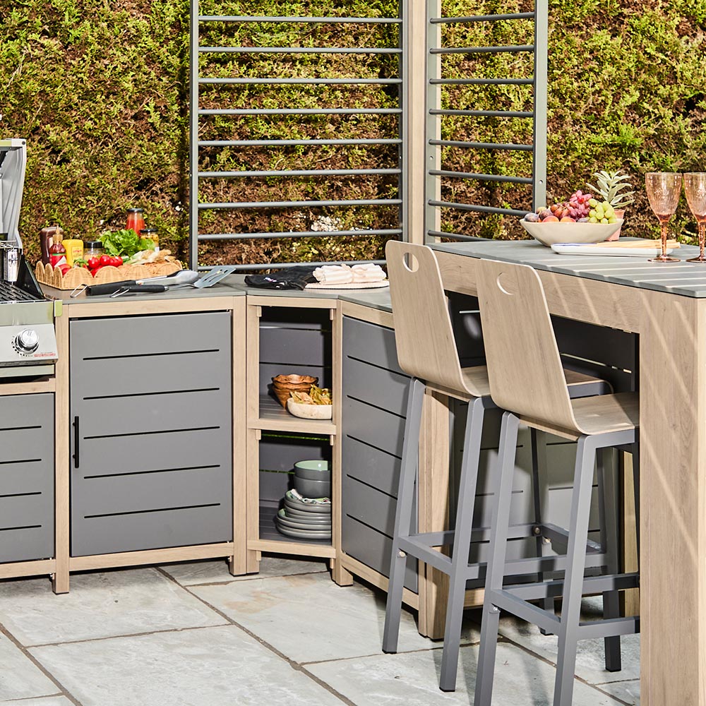 Sanctuary Birch Deluxe Angled Corner Unit