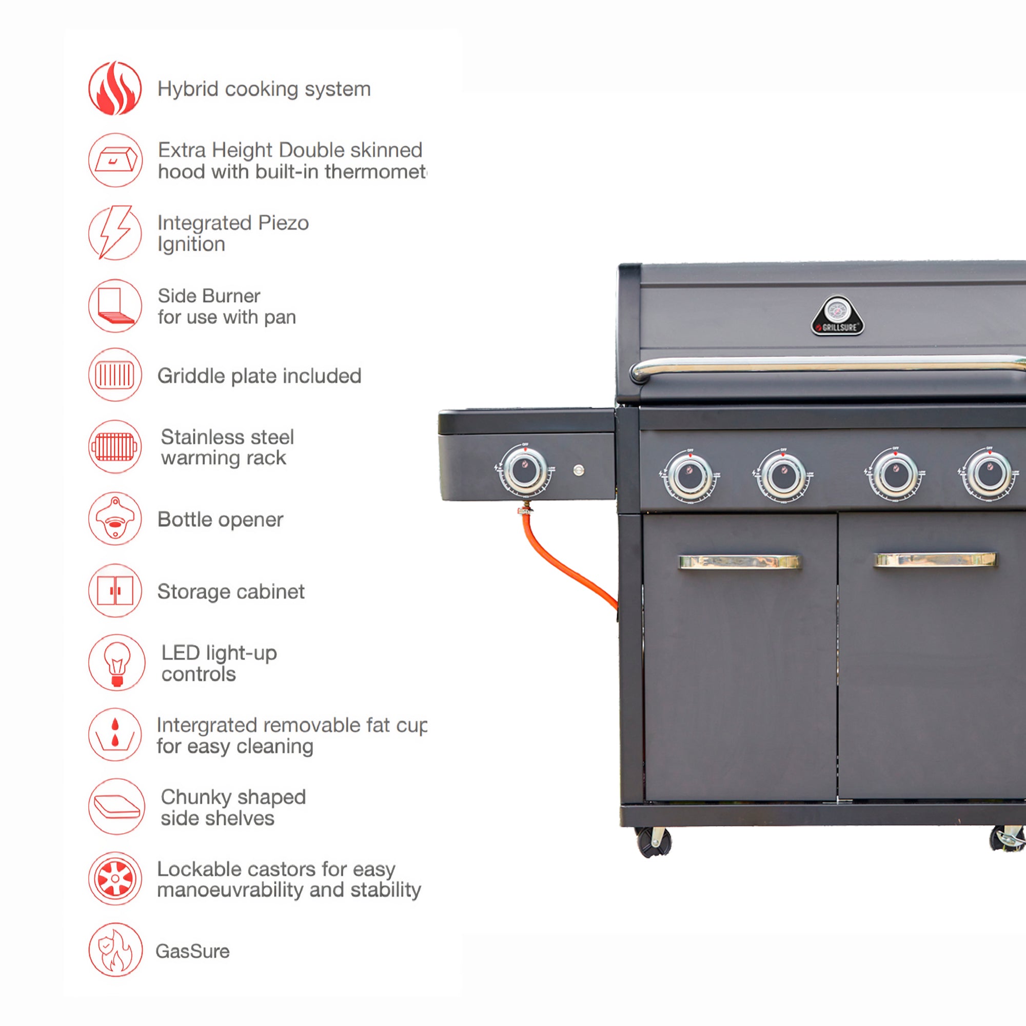 Legacy 5 Burner Barbecue