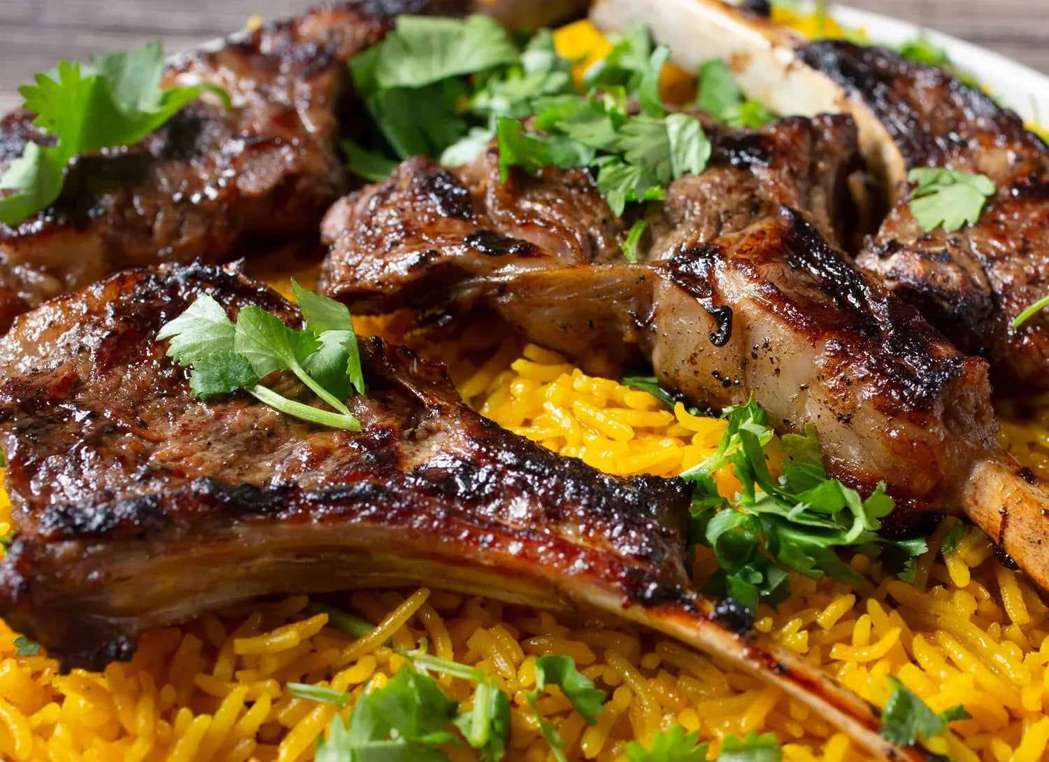 Indian-Spiced Grilled Rack of Lamb