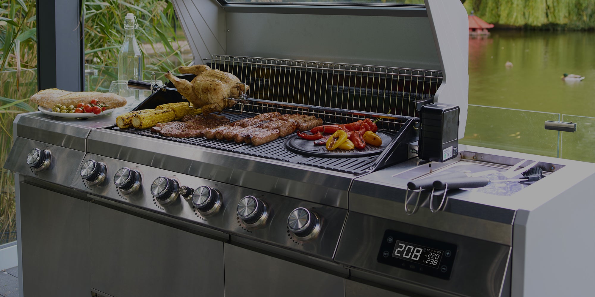 6 BURNER BBQs