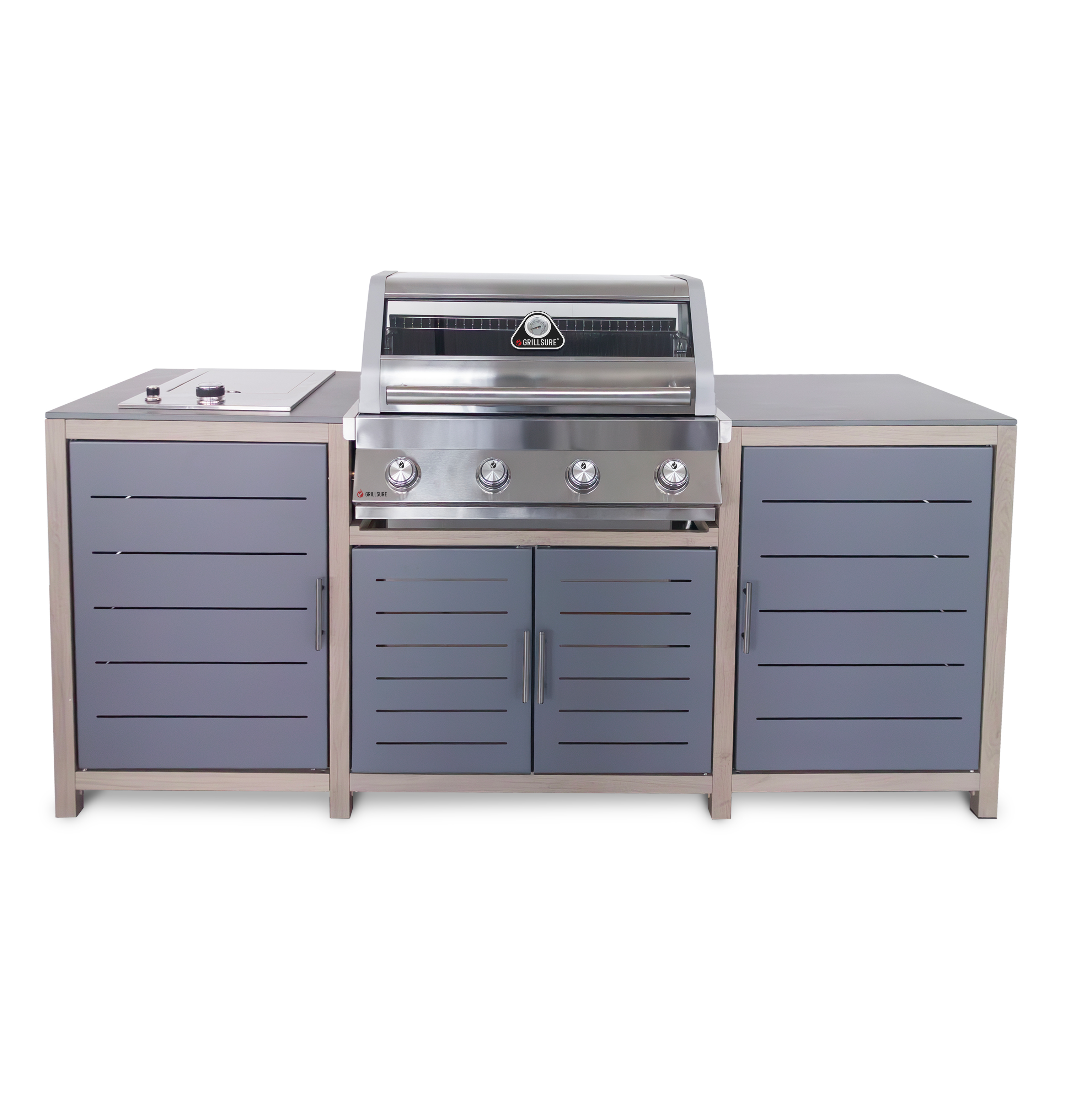 Sanctuary Birch 4 Burner Deluxe Outdoor Kitchen