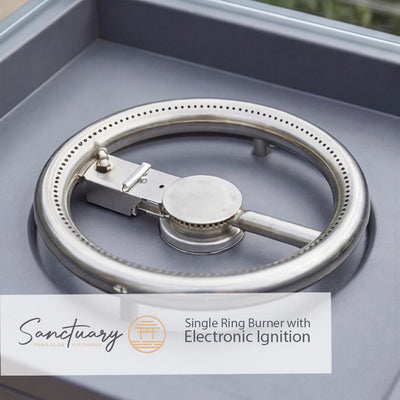 Sanctuary Gas Firepit Heater