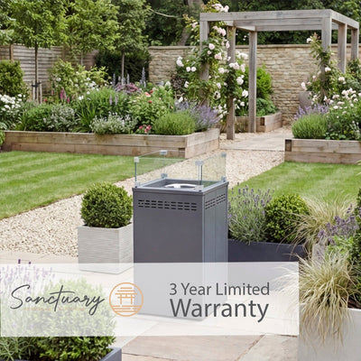 Sanctuary Gas Firepit Heater