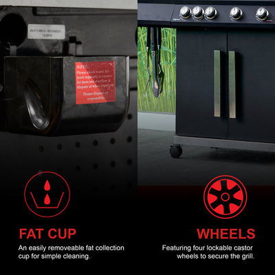 Stealth 6 Burner Barbecue