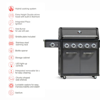 Legacy 4 Burner Barbecue