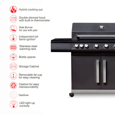 Stealth 6 Burner Barbecue